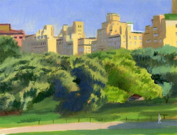 BasmanStudio landscapes Oil on canvas