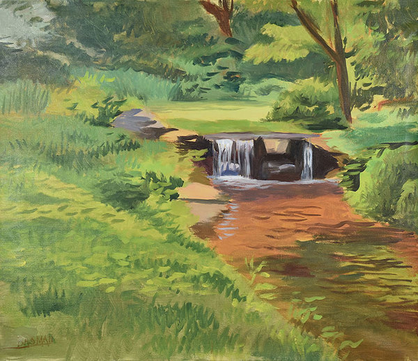 BasmanStudio landscapes Oil on canvas