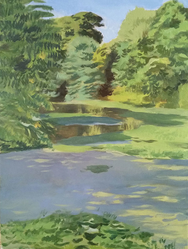 BasmanStudio landscapes Oil on canvas
