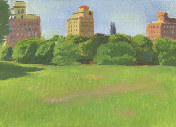 BasmanStudio landscapes Oil on canvas