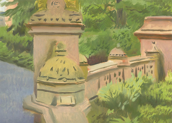 BasmanStudio landscapes Oil on panel