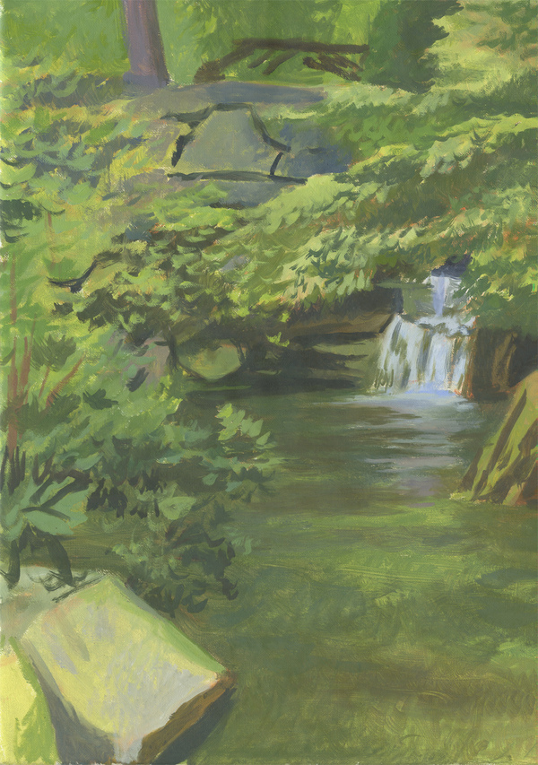 BasmanStudio landscapes Oil on canvas