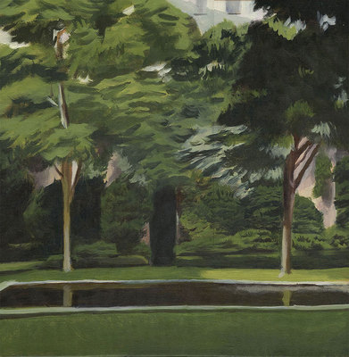 Charles Basman  landscapes Oil on canvas