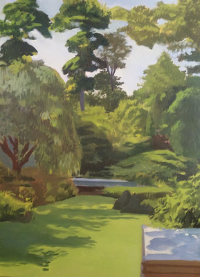 Charles Basman  landscapes Oil on canvas