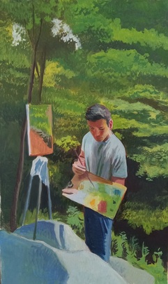 BasmanStudio figure pantings Oil on canvas