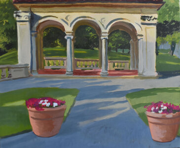 BasmanStudio landscapes Oil on canvas