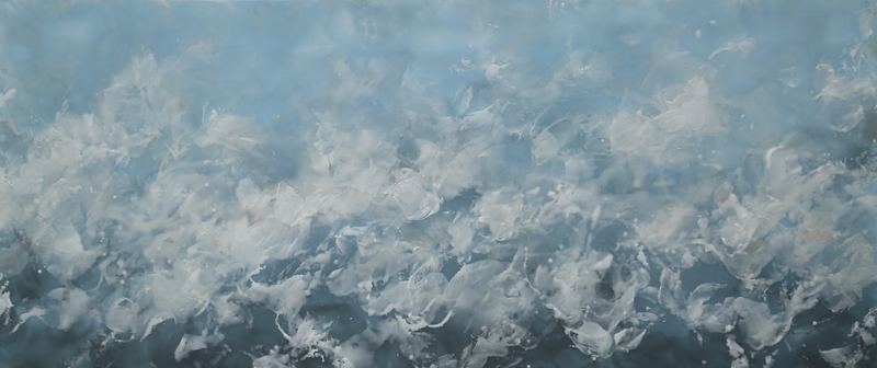 Betsy Eby 2015 Encaustic on canvas on panel 