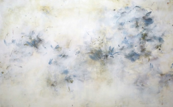 Betsy Eby 2014  Encaustic on Canvas on Panel