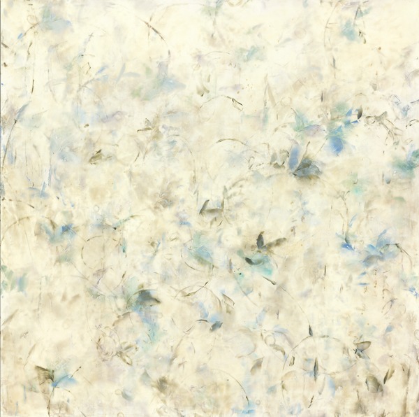 Betsy Eby 2012  Encaustic on Canvas on Panel 