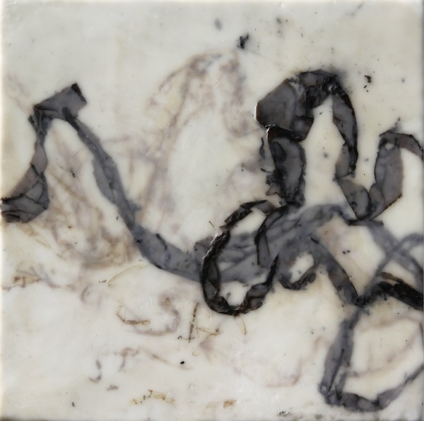 Betsy Eby 2010 Bagatelles Encaustic on Canvas on Panel