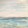   Aggregate Abstractions and The Sea oil paint on oil ground linen