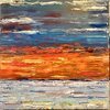   Aggregate Abstractions and The Sea oil paint on oil ground linen