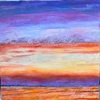   Aggregate Abstractions and The Sea oil paint on oil ground linen