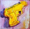  Water Pistols, Cap Guns, and Targets oil on canvas