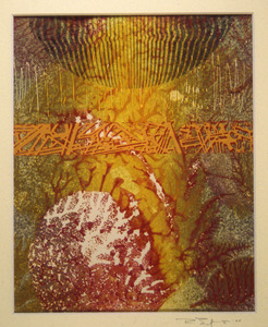 Bob Langnas Prints (General) monotype, silk screen