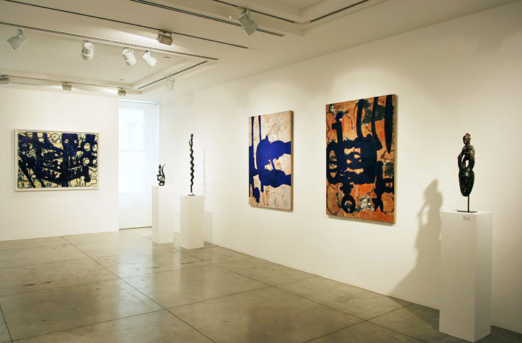 Installation View: &quot;The Essence of Things: Bo Joseph with African Art,&quot; Jason McCoy Inc., 2008