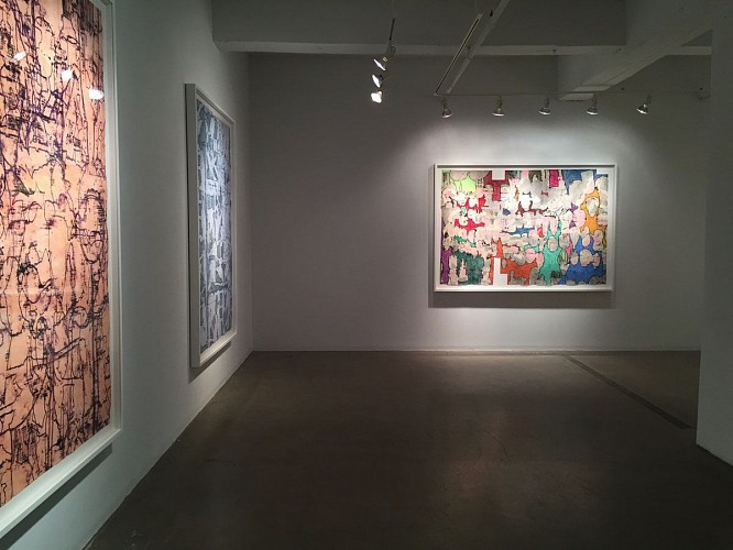 Installation View: &quot;Bo Joseph: Hiding in Plain Sight,&quot; Sears-Peyton Gallery, 2015
