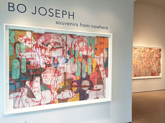 Installation View: &quot;Bo Joseph: Souvenirs from Nowhere,&quot; McClain Gallery, 2015