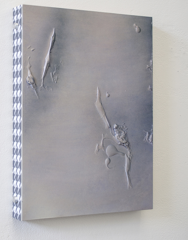 Brandon Shimmel Leisure Destinations, 2014-16 Acrylic, Screen Printed Acrylic Sheet, Aluminum, Chameleon Pigment on Panel