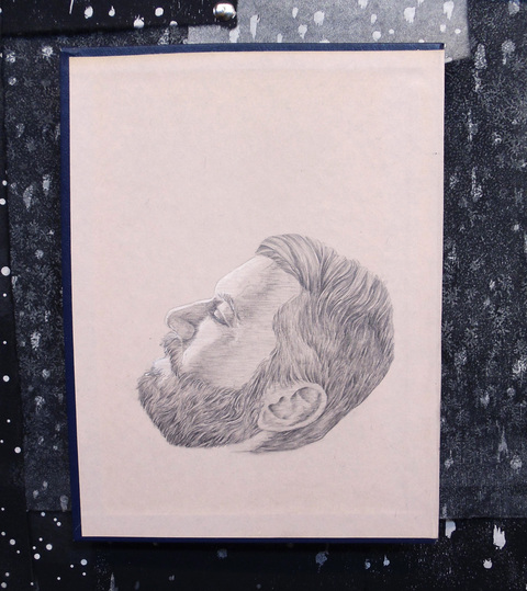 Brian Hitselberger Projects Graphite on found surface