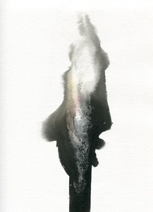 BRITTA KATHMEYER Ink, 2011-13 Ink and Salt on Paper