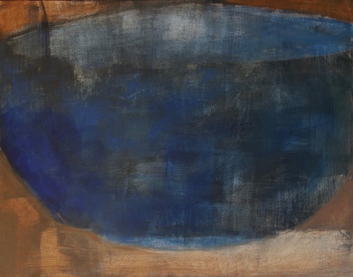 BRITTA KATHMEYER Bowls 2017-23 Walnut ink and acrylic on panel