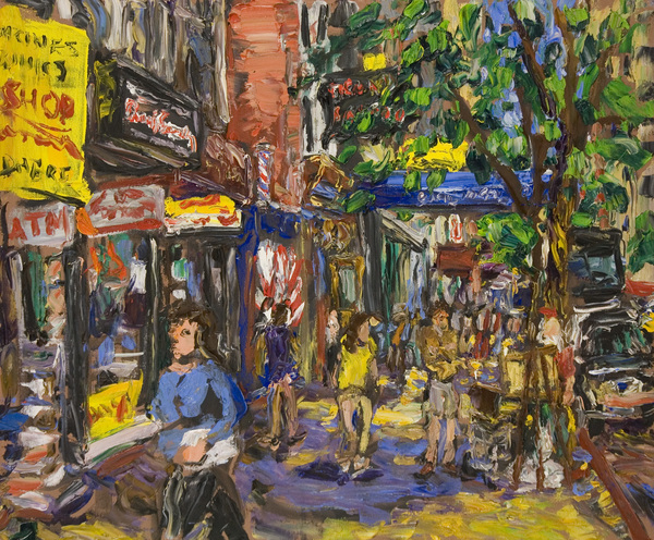  New York oil on canvas