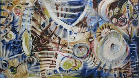 BYRON KEITH BYRD Ozark Series Oil, Oil Stick on Unprimed Canvas