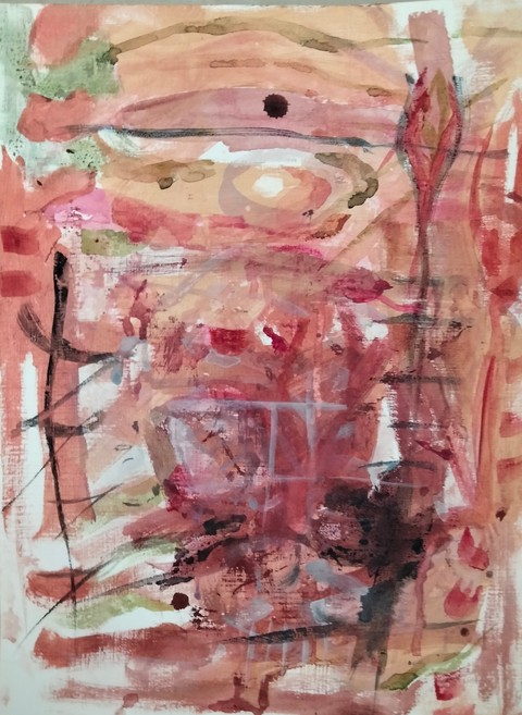 BYRON KEITH BYRD Works on Paper Acrylic, Watercolor on Linen Paper 