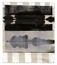 CARLA AURICH Drawings 2014- Fossil and Limestone sumi ink, printing ink and gouache on bfk paper