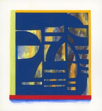 CARLA AURICH Works on Paper 2025-26 watercolor and flashe on 300lb watercolor paper