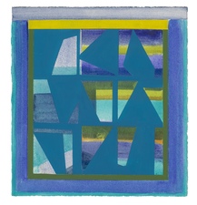 CARLA AURICH Works on Paper 2025-26 watercolor and flashe on 300lb watercolor paper