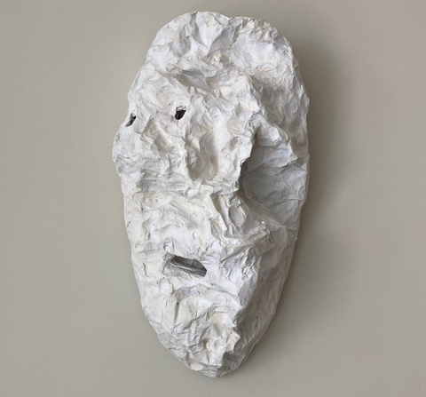 Carol Bruns Sculpture 2019-2023 paper, gesso