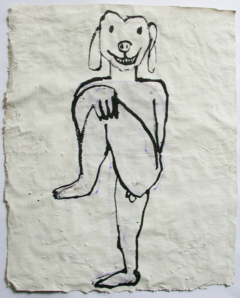 Carol Bruns Ink on Handmade Paper 