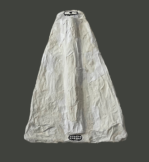 Carol Bruns Sculpture 2024-2026 paper laminate, plaster, gator board, pen.