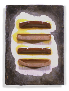 Carole Seborovski Object Paintings 6 3/8" x 4 3/4" x 2"