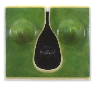 Carole Seborovski Object Paintings 9" x 10" x 4 3/4"
