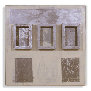 Carole Seborovski Object Paintings 22 3/4" x 22 3/4" x 2 1/4"
