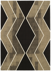 Carole Seborovski Work on Paper Pastel, paper collage