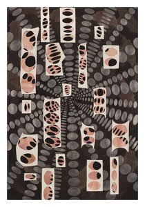 Carole Seborovski Work on Paper Graphite, flashe', ink, acrylic, paper collage.