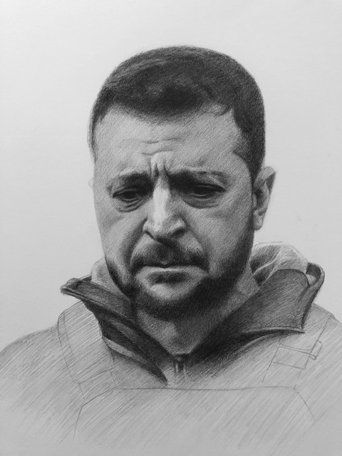 Carol Gromer Fine Art Portraiture Graphite on Paper