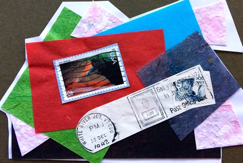 Caroline Tavelli-Abar Conversation with postage  
