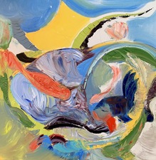 Caroline Tavelli-Abar Explorations oil on canvas