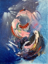 Caroline Tavelli-Abar Explorations Oil on canvas