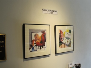 Carol Radsprecher Exhibition Installation Photos  Photoshop drawings/prints