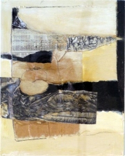 Cate M. Leach Works on Paper acrylic and collage