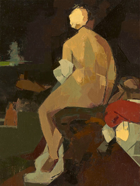 CATHERINE KEHOE AFTER oil on panel