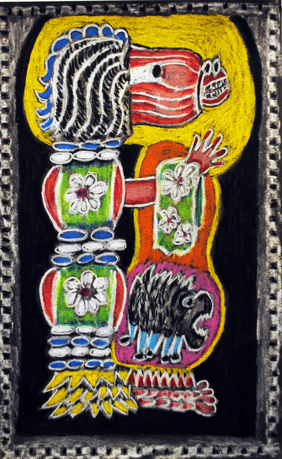 cathy wysocki DRAWINGS colored pencil on paper