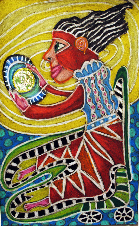 cathy wysocki DRAWINGS colored pencil on paper