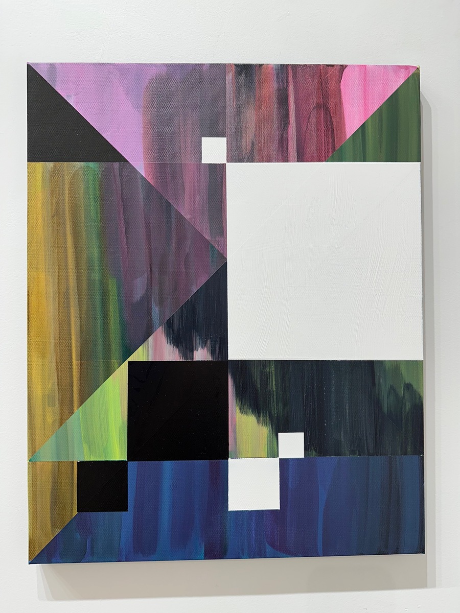 Hello My Name Is Paintings Acrylic and acrylic ink on canvas